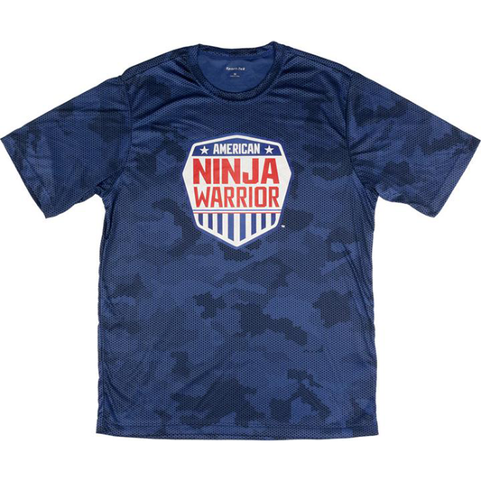 American Ninja Warrior Men's Camo Performance T-Shirt