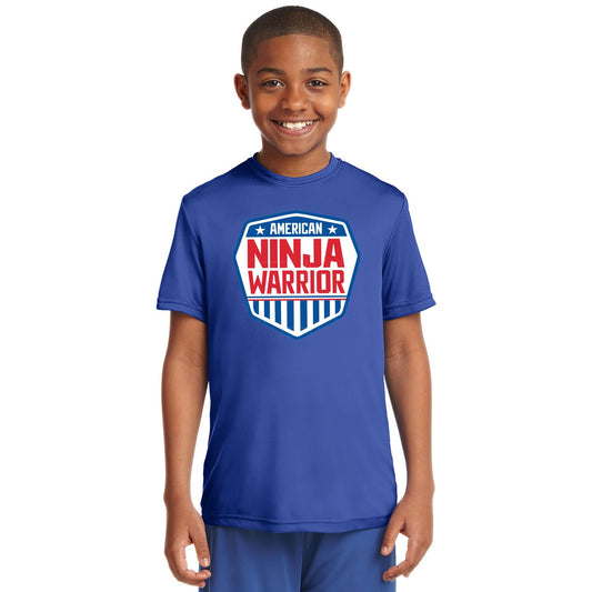 American Ninja Warrior Kids Performance T-Shirt-3