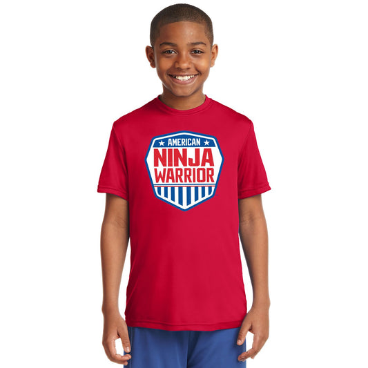 American Ninja Warrior Kids Performance T-Shirt-4