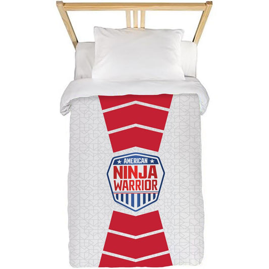 American Ninja Warrior Twin Duvet Cover-0