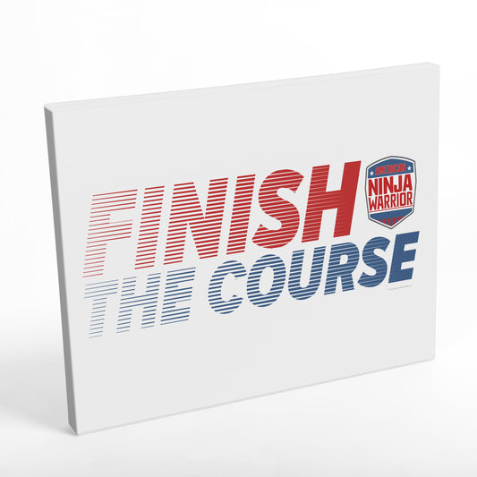 American Ninja Warrior Finish The Course Wall Art-1