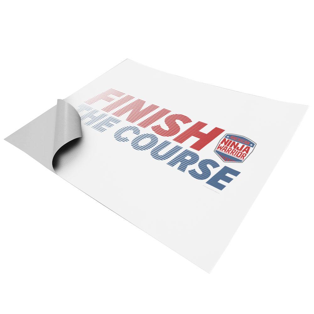 American Ninja Warrior Finish The Course Wall Art