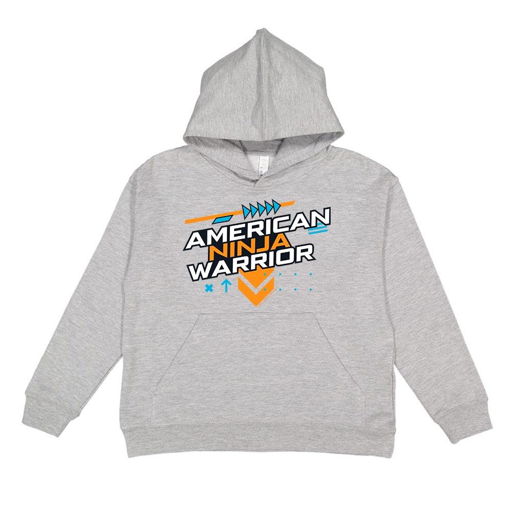 American Ninja Warrior Graphic Kids Hooded Sweatshirt