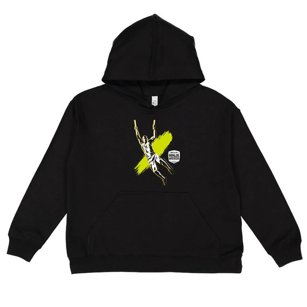 American Ninja Warrior Hang Tough Kids Hooded Sweatshirt