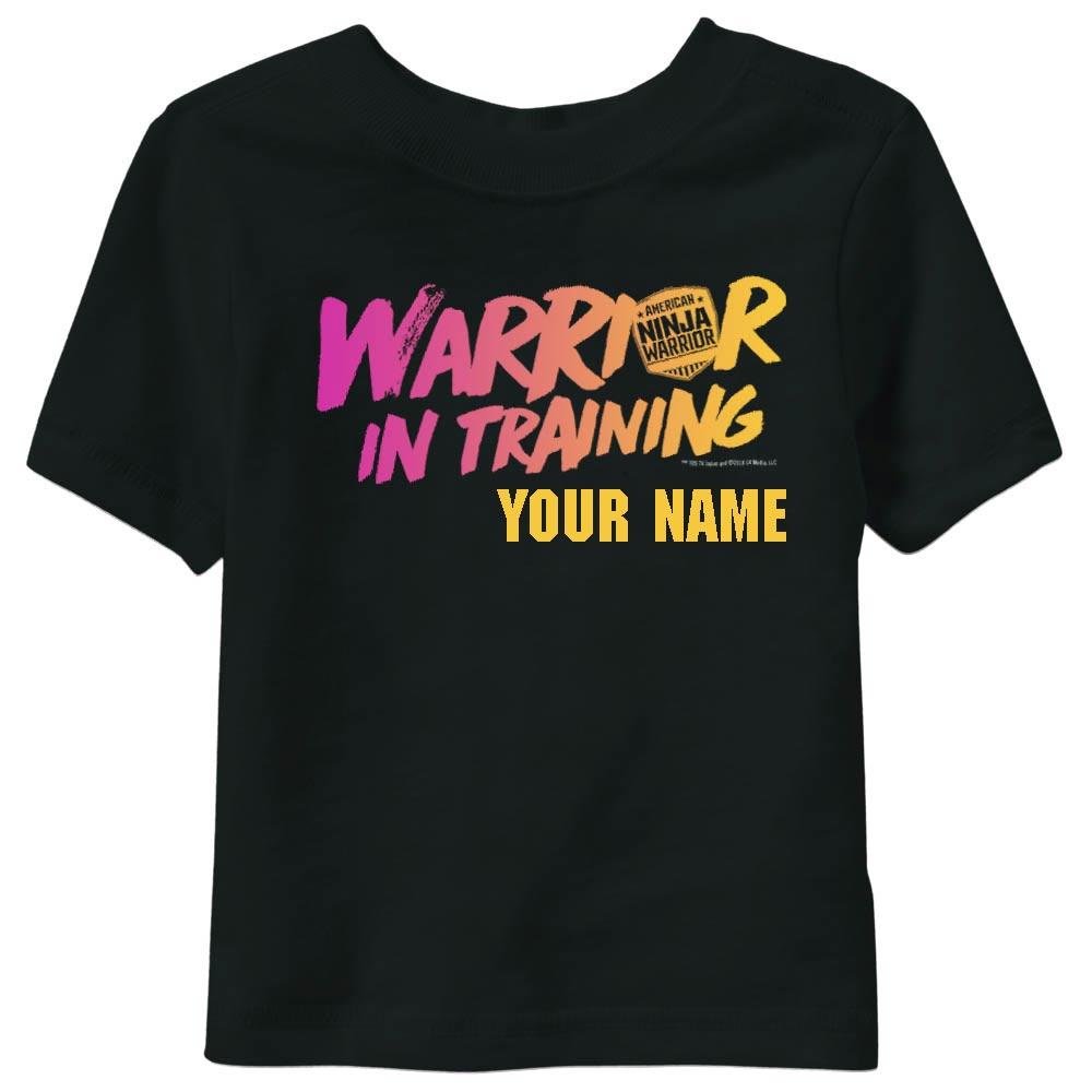 Personalized Warrior In Training Girls Short Sleeve T-Shirt