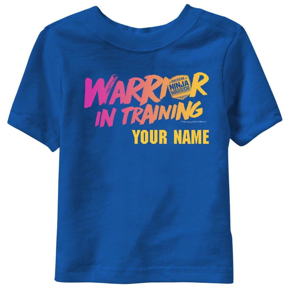 Personalized Warrior In Training Girls Short Sleeve T-Shirt