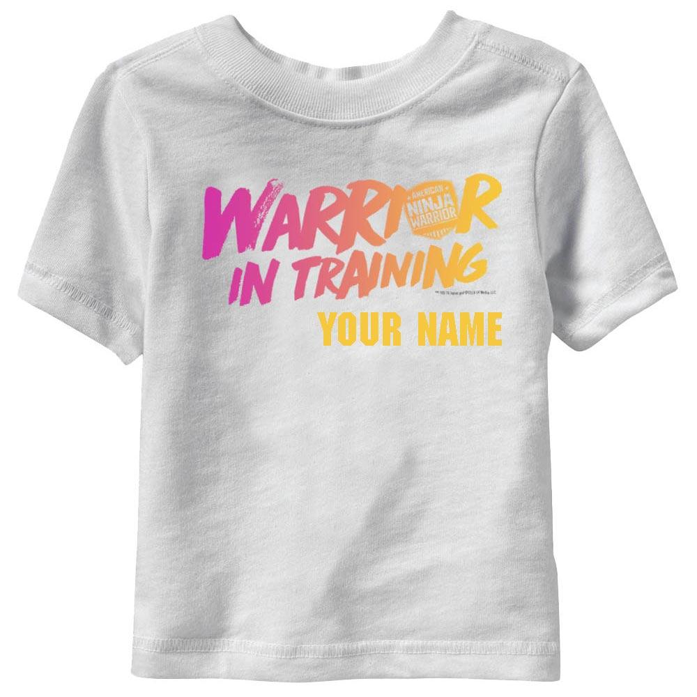 Personalized Warrior In Training Girls Short Sleeve T-Shirt