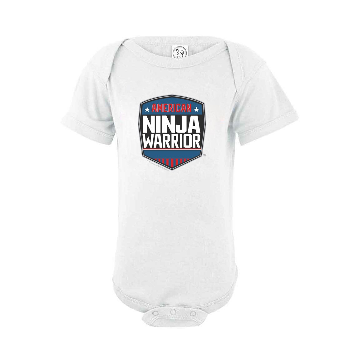 American Ninja Warrior Logo Baby Bodysuit