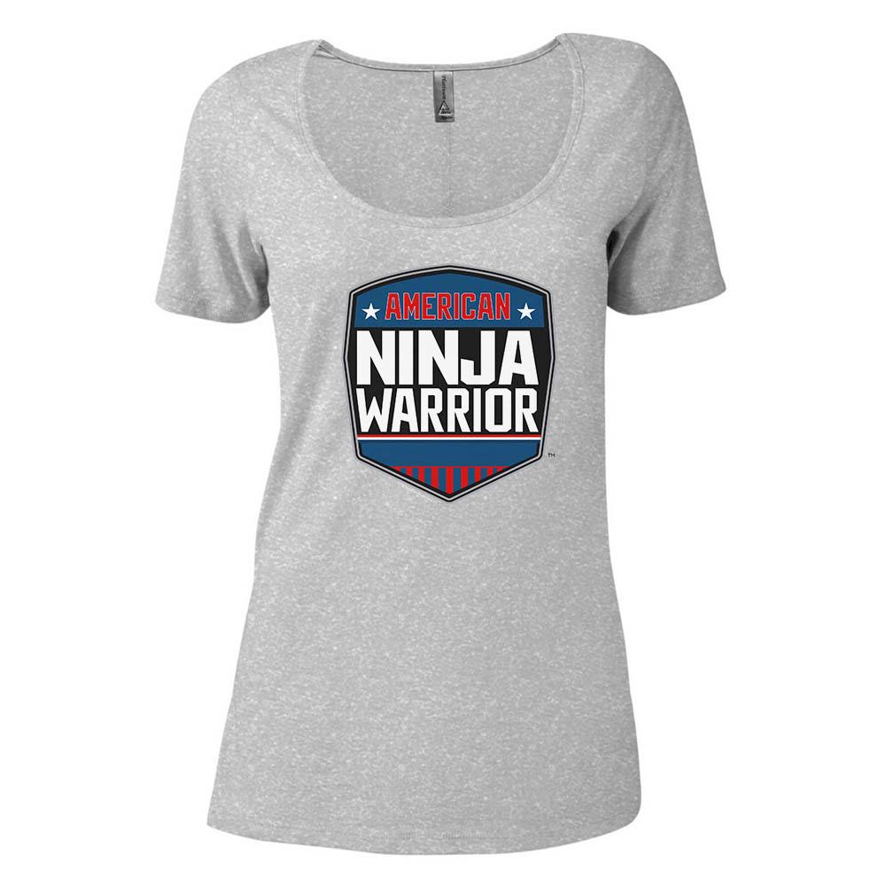 American Ninja Warrior Logo Women's Relaxed Scoop Neck T-Shirt