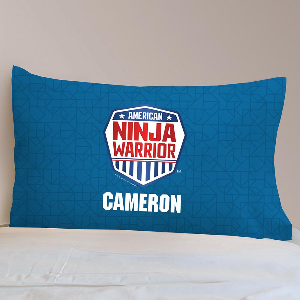 Personalized American Ninja Warrior Pillow Sham