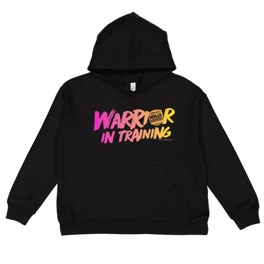 Warrior In Training Kids Hooded Sweatshirt