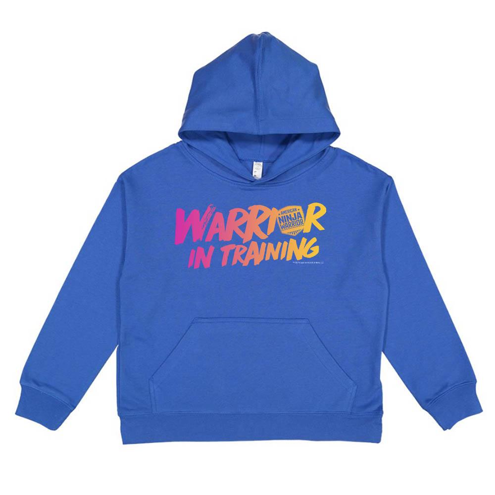 Warrior In Training Kids Hooded Sweatshirt