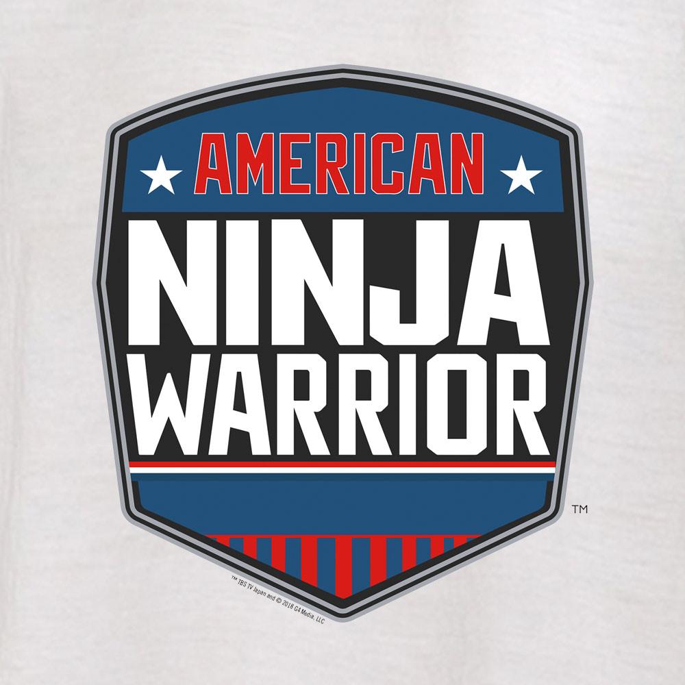 American Ninja Warrior Logo Women's Relaxed V-Neck T-Shirt