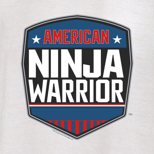 American Ninja Warrior Logo Women's Relaxed V-Neck T-Shirt-1