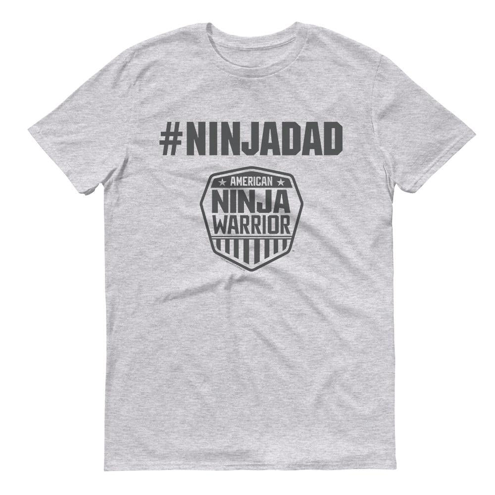 American Ninja Warrior #ninjadad Men's Short Sleeve T-Shirt