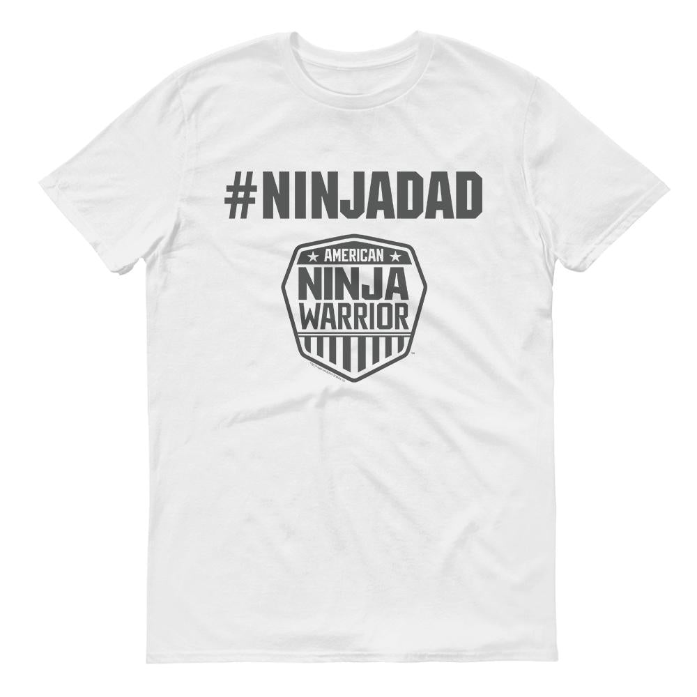 American Ninja Warrior #ninjadad Men's Short Sleeve T-Shirt