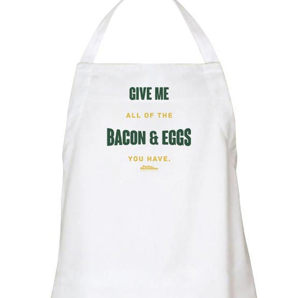 Parks and Recreation Bacon And Eggs Apron