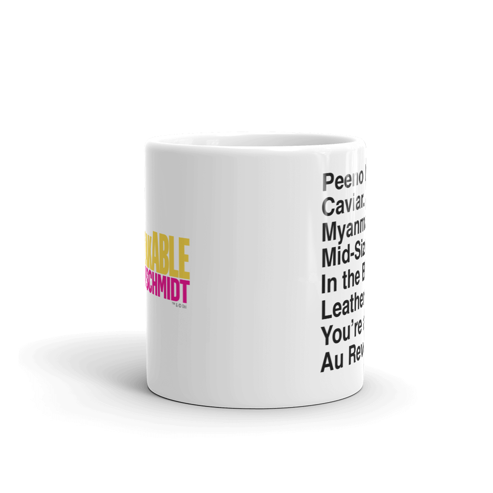 Unbreakable Kimmy Schmidt Titus Peeno Noir White Mug