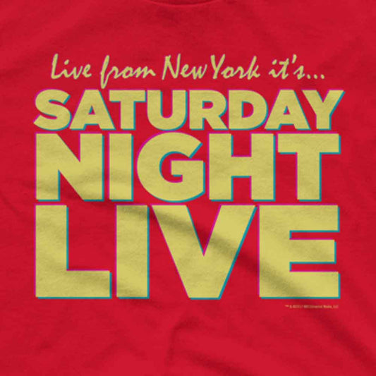 Saturday Night Live Live from New York Men's Short Sleeve T-Shirt-6