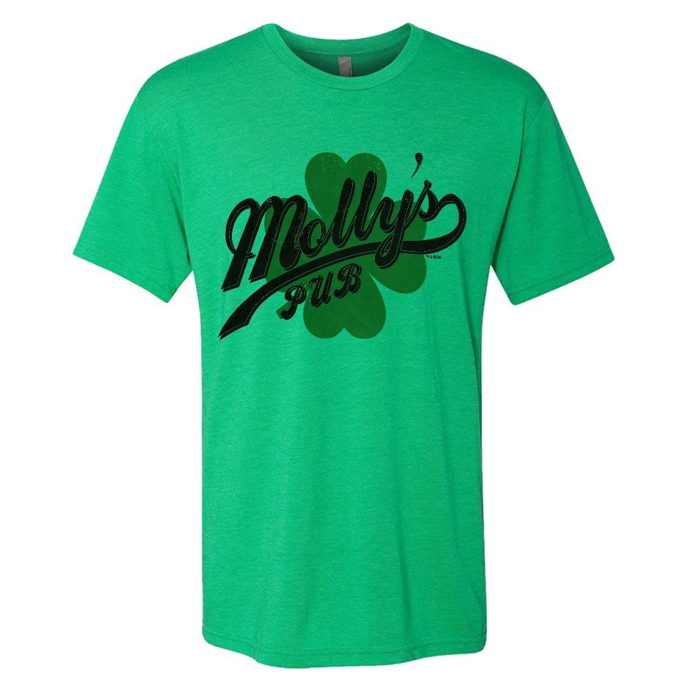 Chicago Fire Molly's Pub St. Patrick's Day Men's Tri-Blend Short Sleeve T-Shirt