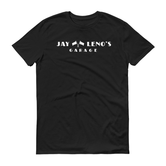 Jay Leno's Garage Original Horizontal Logo Men's T-Shirt-0