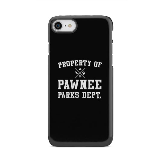 Parks and Recreation Property of Pawnee iPhone Tough Phone Case-2