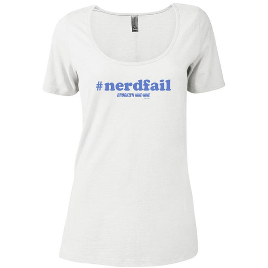 Brooklyn Nine-Nine #nerdfail Women's Relaxed Scoop Neck T-Shirt