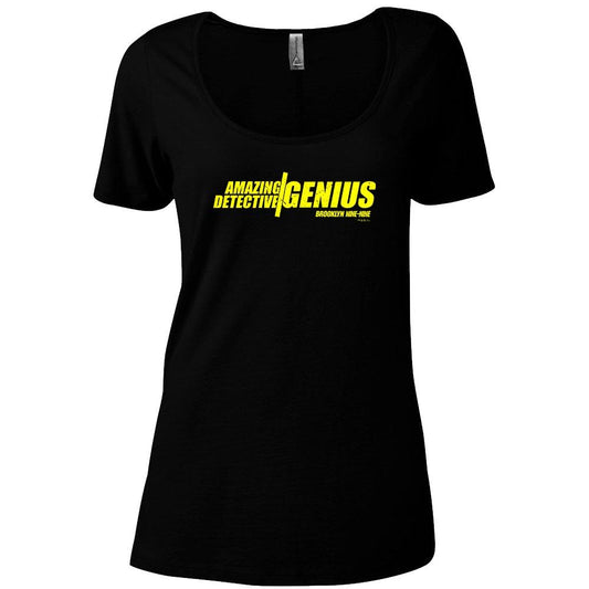Brooklyn Nine-Nine Amazing Detective Genius Women's Relaxed Scoop Neck T-Shirt
