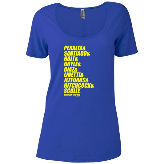 Brooklyn Nine-Nine Ampersand Women's Relaxed Scoop Neck T-Shirt