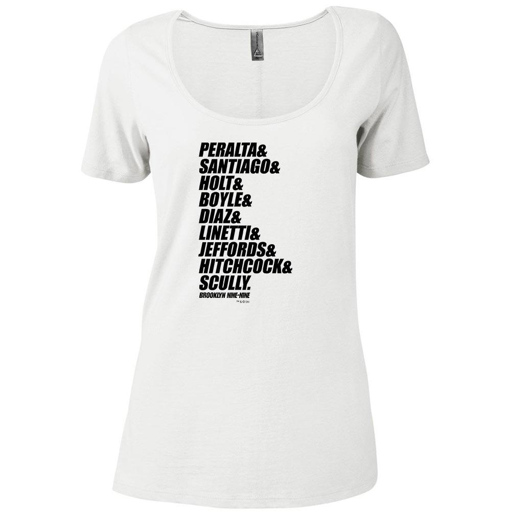 Brooklyn Nine-Nine Ampersand Women's Relaxed Scoop Neck T-Shirt