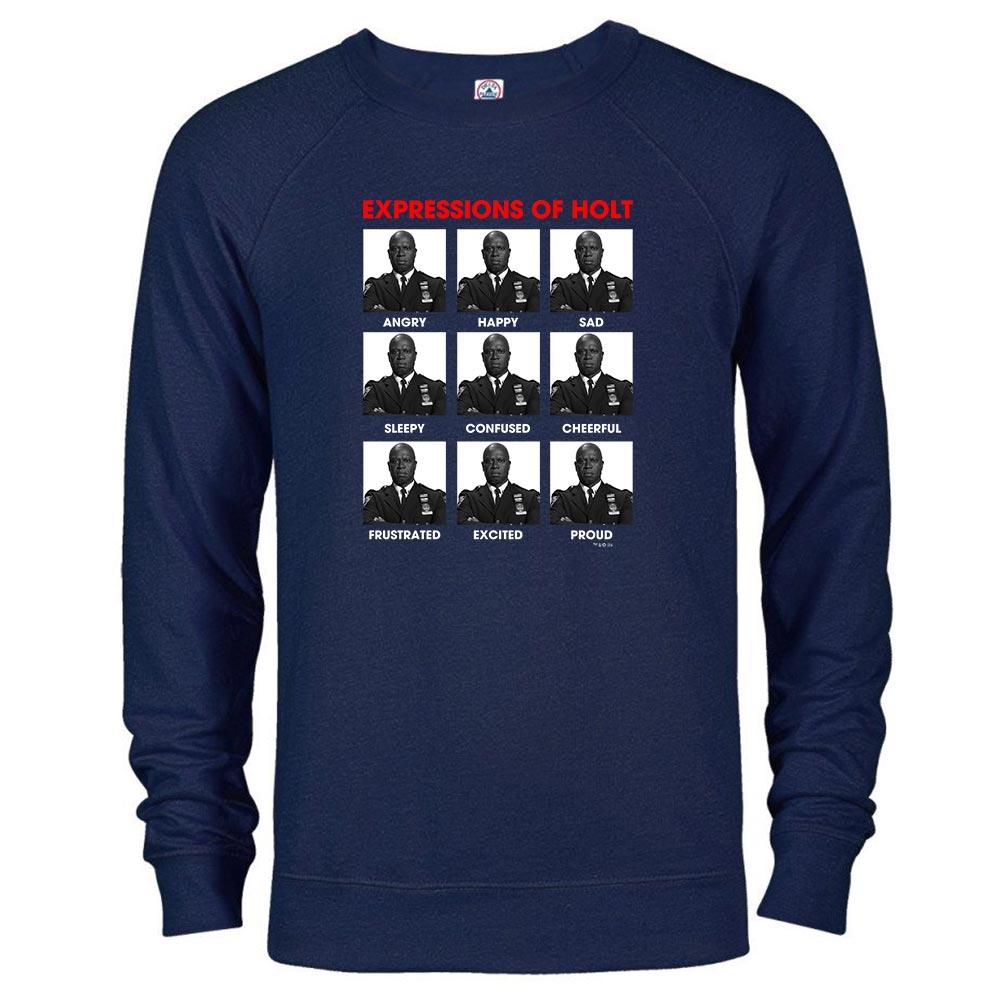 Brooklyn Nine-Nine Expressions of Holt Crew Neck Sweatshirt