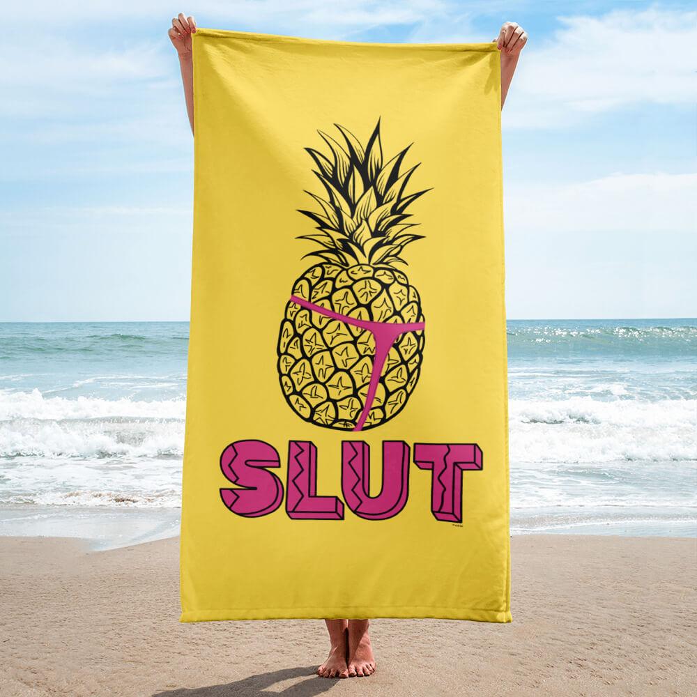 Brooklyn Nine-Nine Pineapple Slut Beach Towel