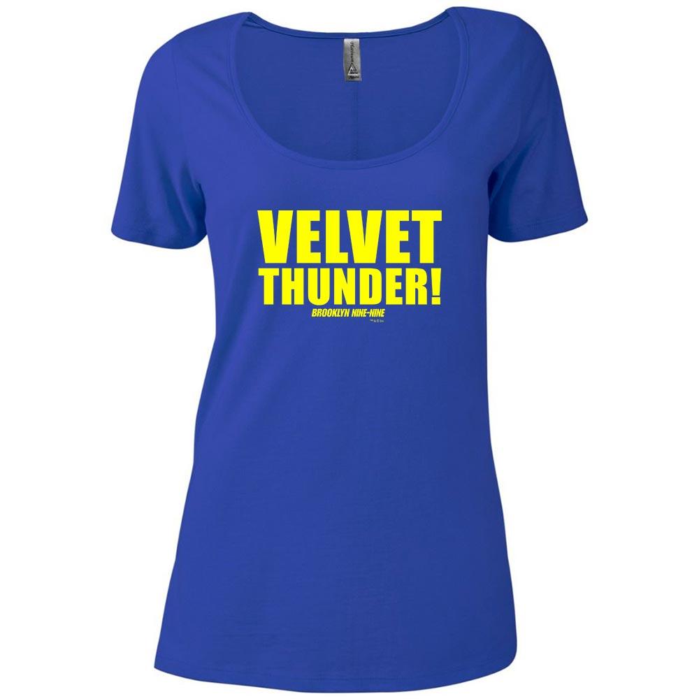 Brooklyn Nine-Nine Velvet Thunder Women's Relaxed Scoop Neck T-Shirt