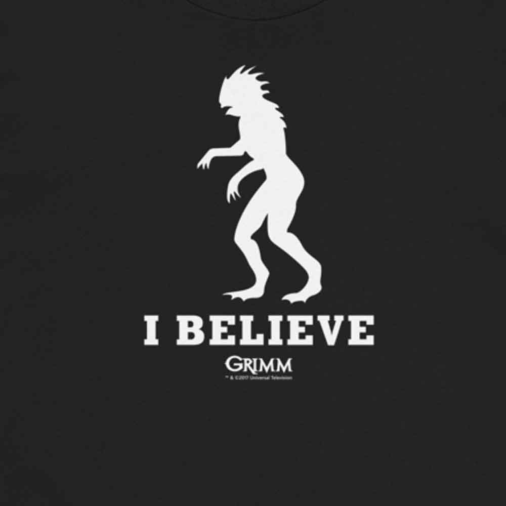 Grimm I Believe Men's Short Sleeve T-Shirt