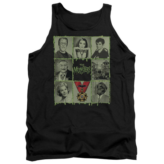 The Munsters Blocks Tank Top-0