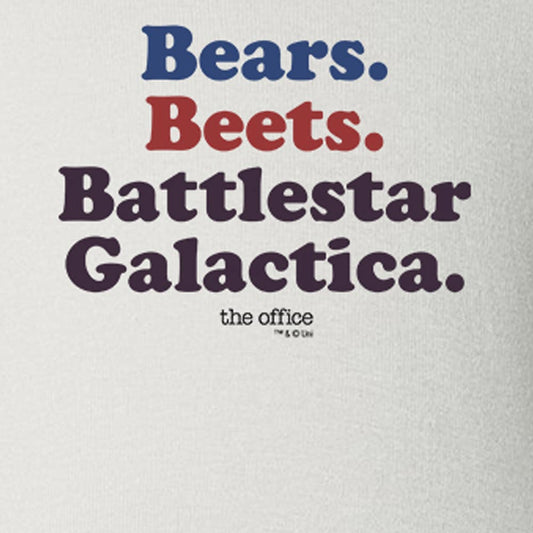 The Office Bears. Beets. Battlestar Galactica Baby Bodysuit-1