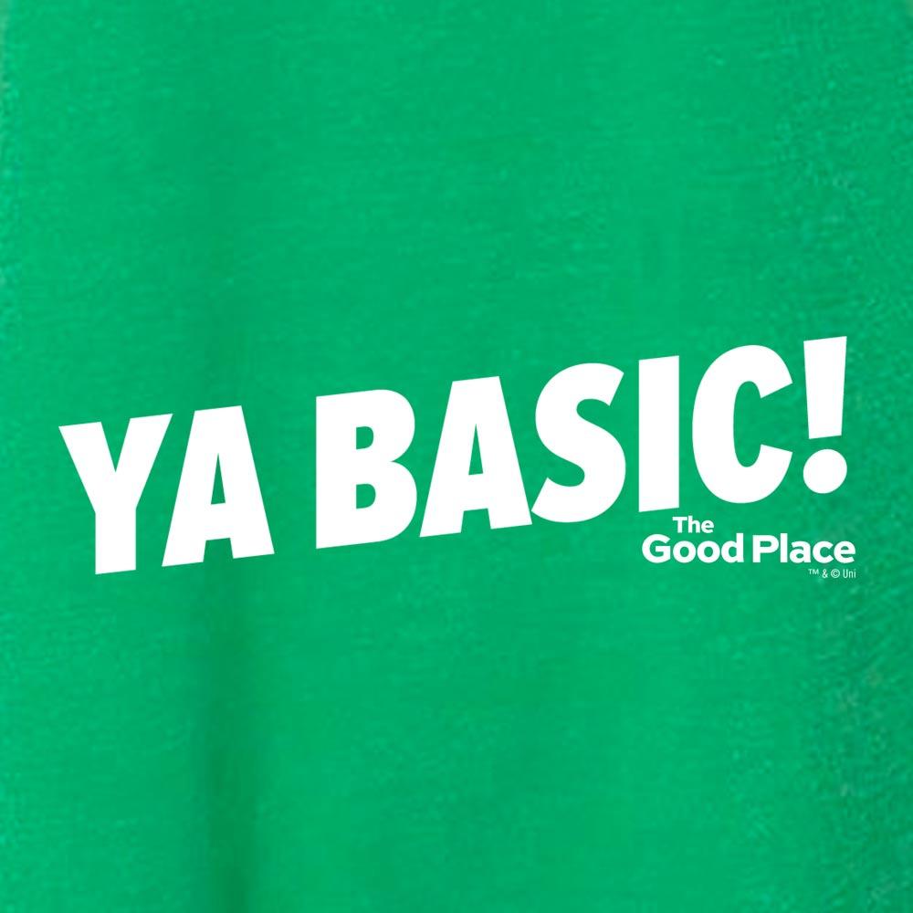 The Good Place Ya Basic! St. Patrick's Day Women's Tri-Blend Dolman T-Shirt