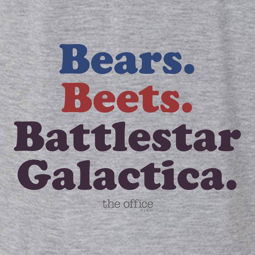 The Office Bears. Beets. Battlestar Galactica Women's Relaxed V-Neck T-Shirt