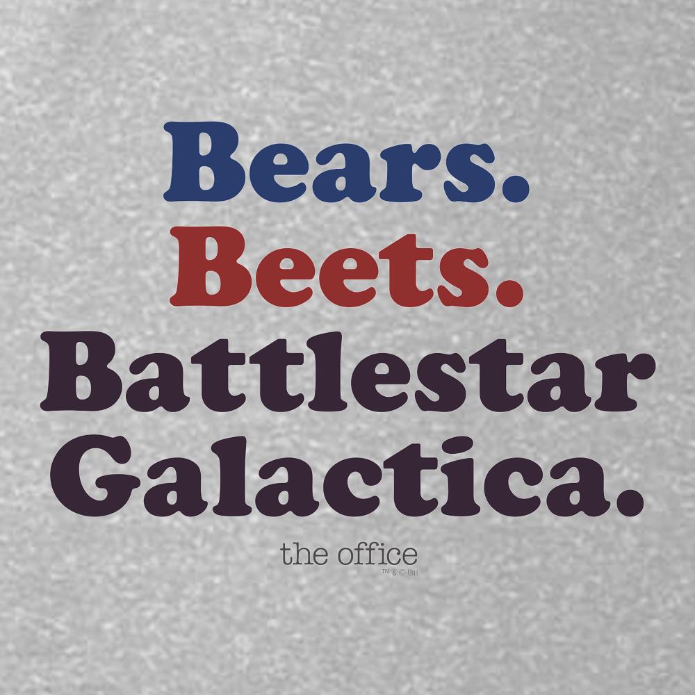 The Office Bears. Beets. Battlestar Galactica Women's Relaxed Scoop Neck T-Shirt