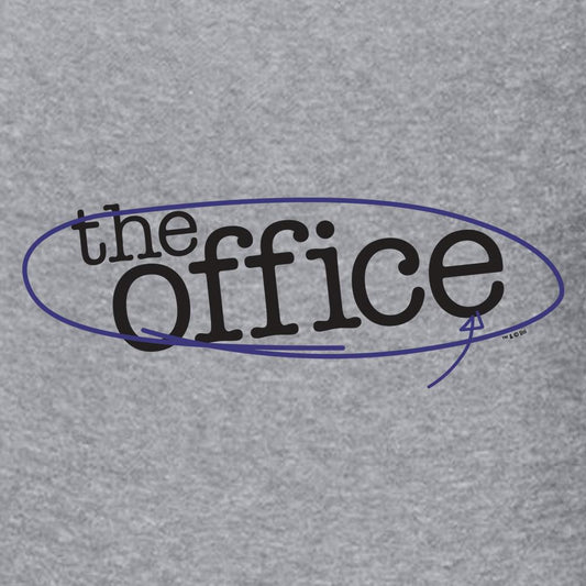 The Office Circled Logo Crew Sweatshirt-1