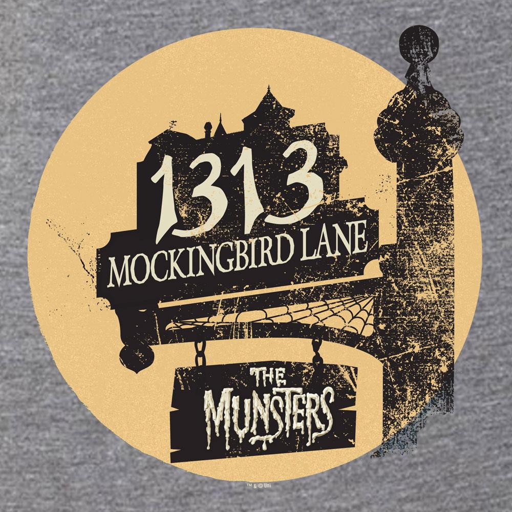 The Munsters Moonlit Address Women's Tri-Blend Short Sleeve T-Shirt