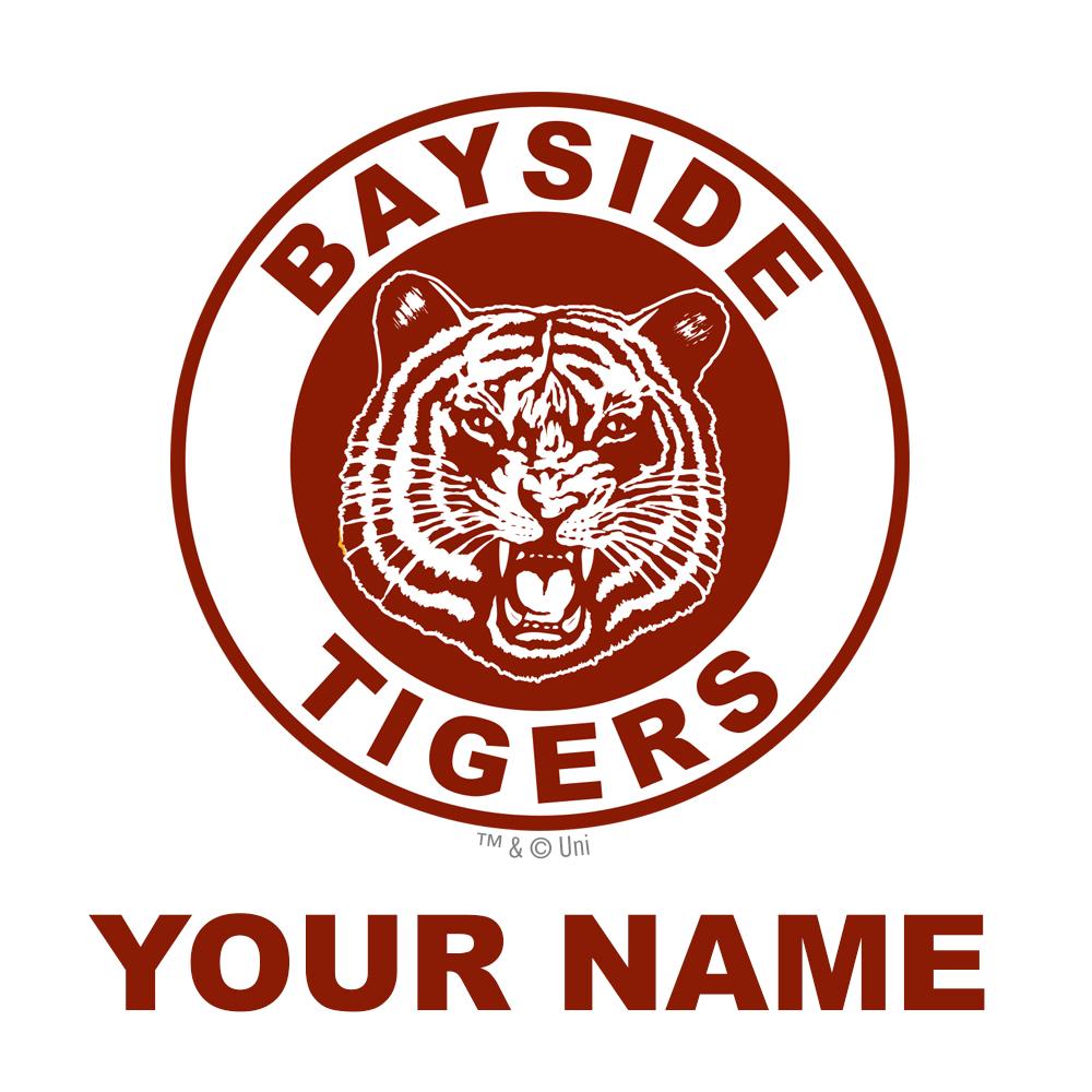 Personalized Saved By The Bell Bayside Tigers Water Bottle