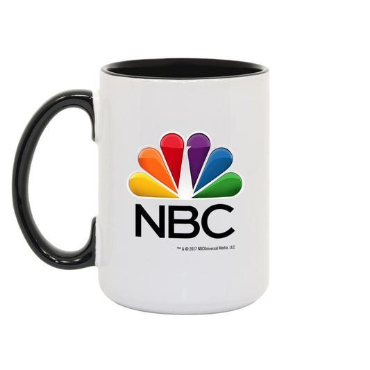 NBC White and Black Mug-0