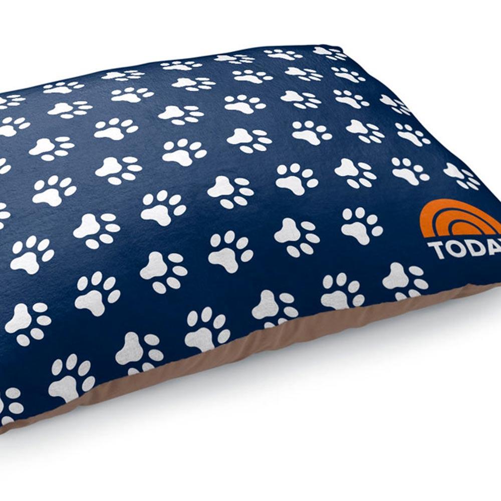 TODAY Paw Print Dog Bed