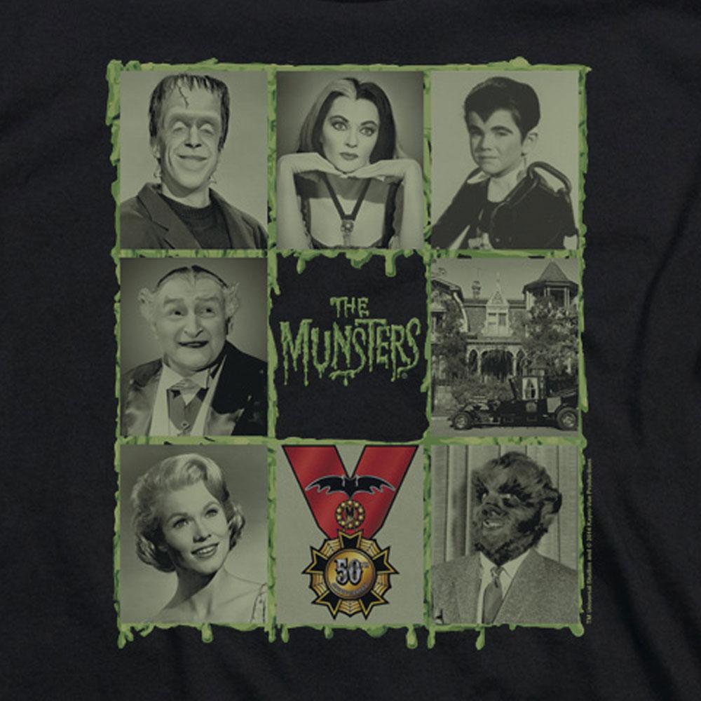 The Munsters Blocks Hooded Sweatshirt