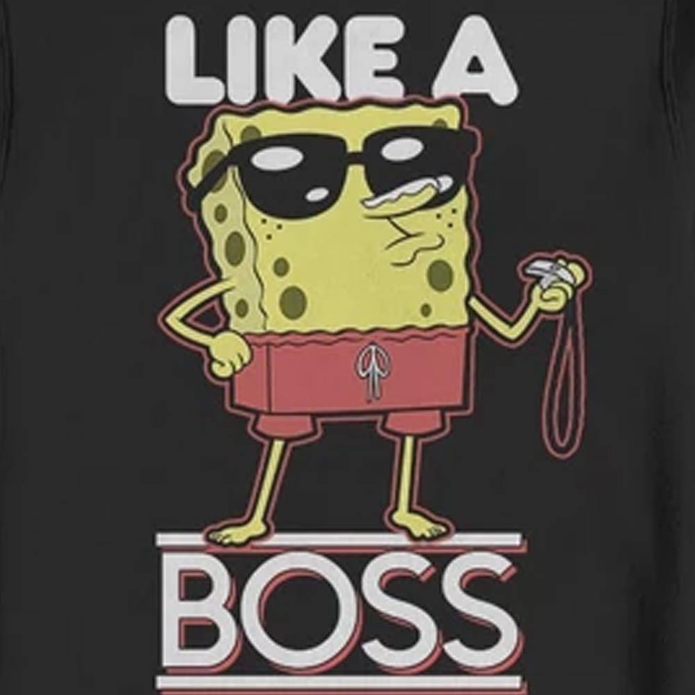 SpongeBob SquarePants Like a Boss Crew Neck Sweatshirt - SpongeBob SquarePants Official Shop