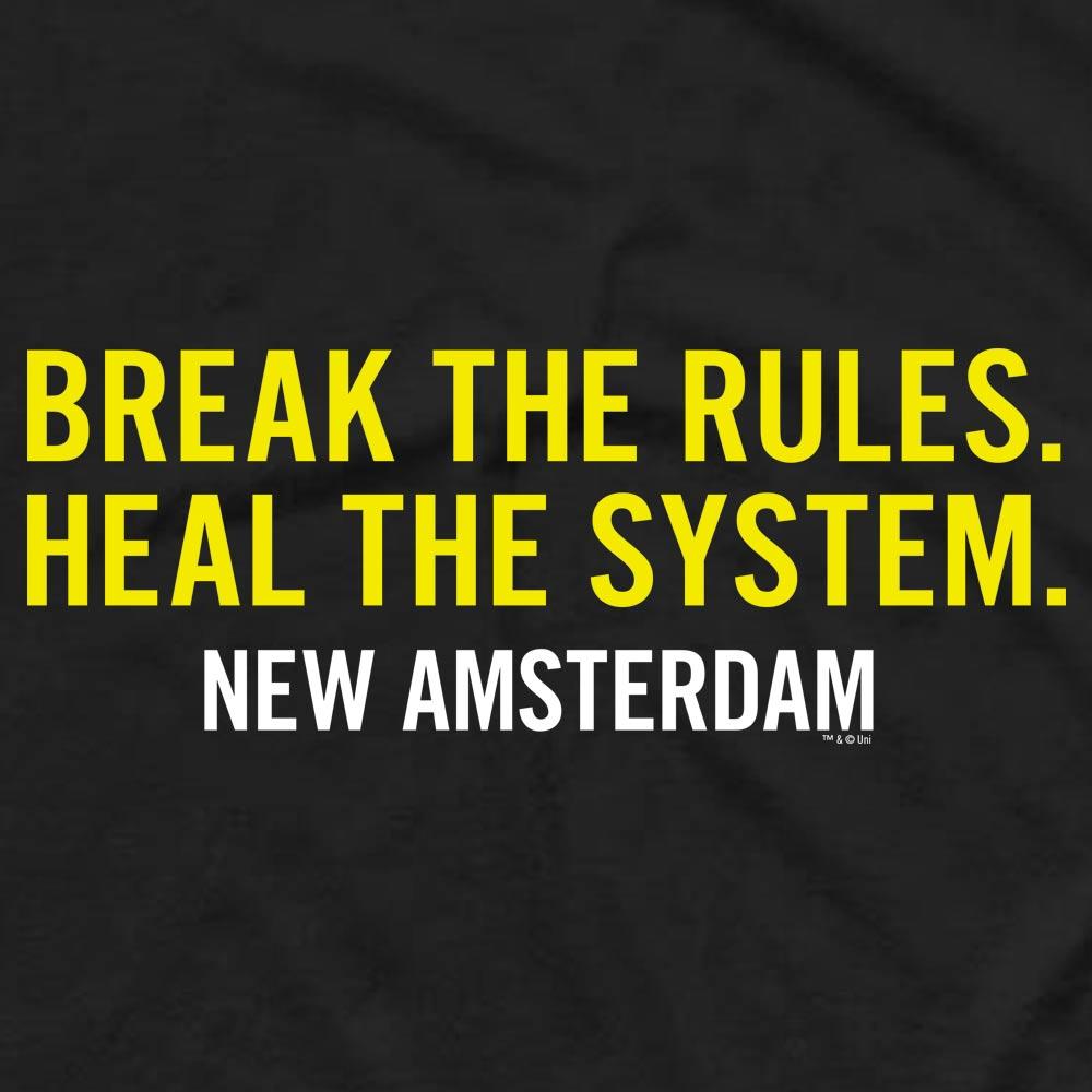 New Amsterdam Break the Rules Men's Short Sleeve T-Shirt