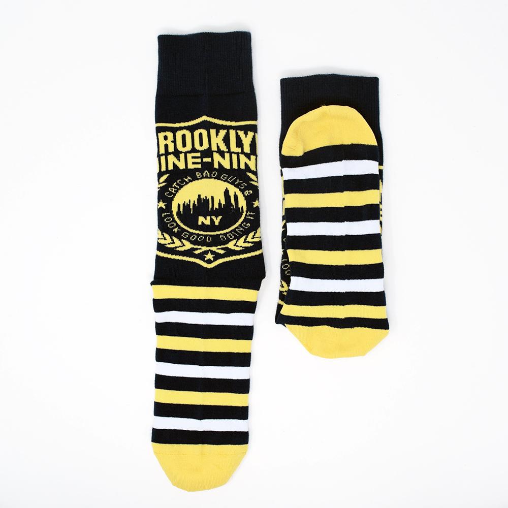 Brooklyn Nine-Nine Badge Striped Socks