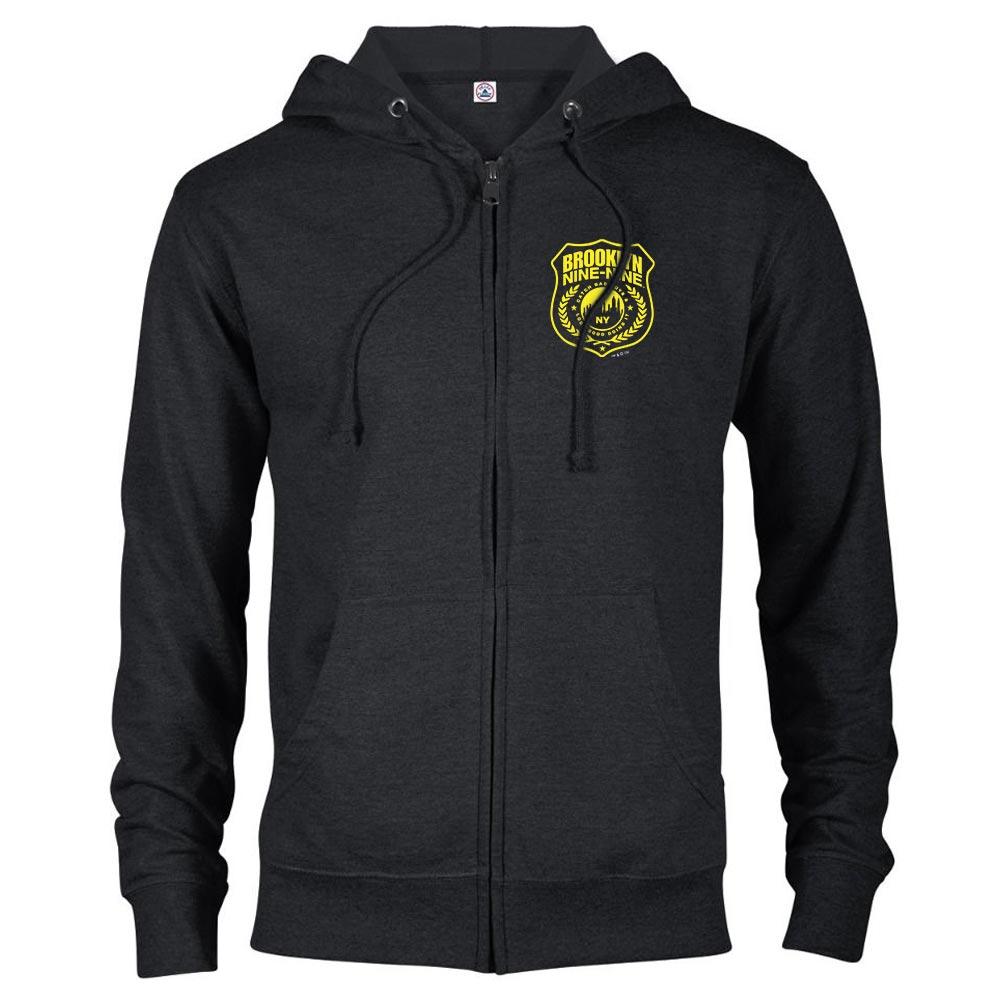 Brooklyn Nine-Nine Badge Lightweight Zip Up Hooded Sweatshirt