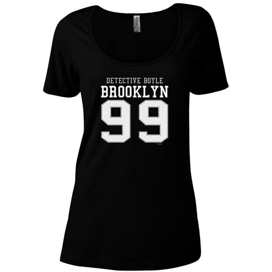 Brooklyn Nine-Nine Detective Boyle Women's Relaxed Scoop Neck T-Shirt